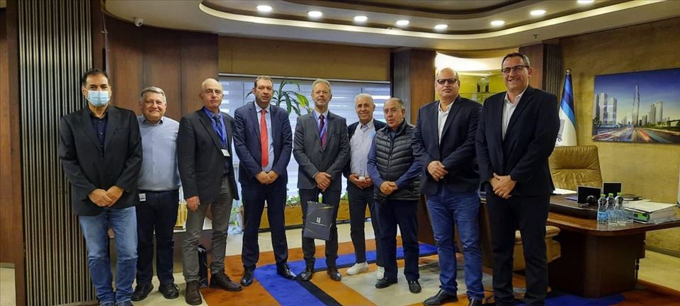 The Belgian Ambassador Visited the Israel Diamond Exchange