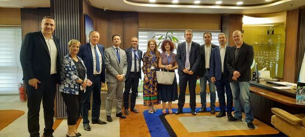 Another official visit to the Diamond Exchange